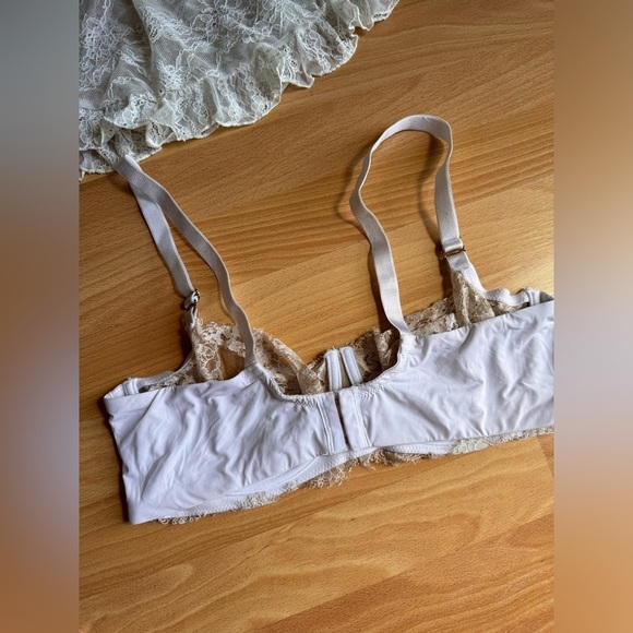 Lace Lingerie Set Victoria Secret Skarlett Blue L - Picture 5 of 7